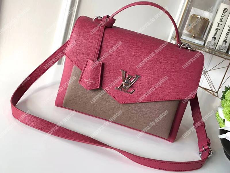 LV MyLockme Handbag Rose Bruyere