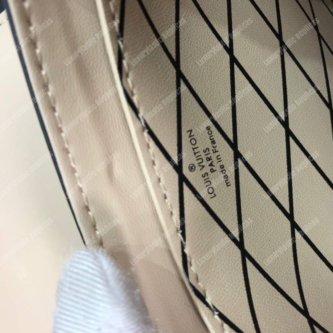 LV Pochette Verticale Trunk Epi Leather Rose Ballerine