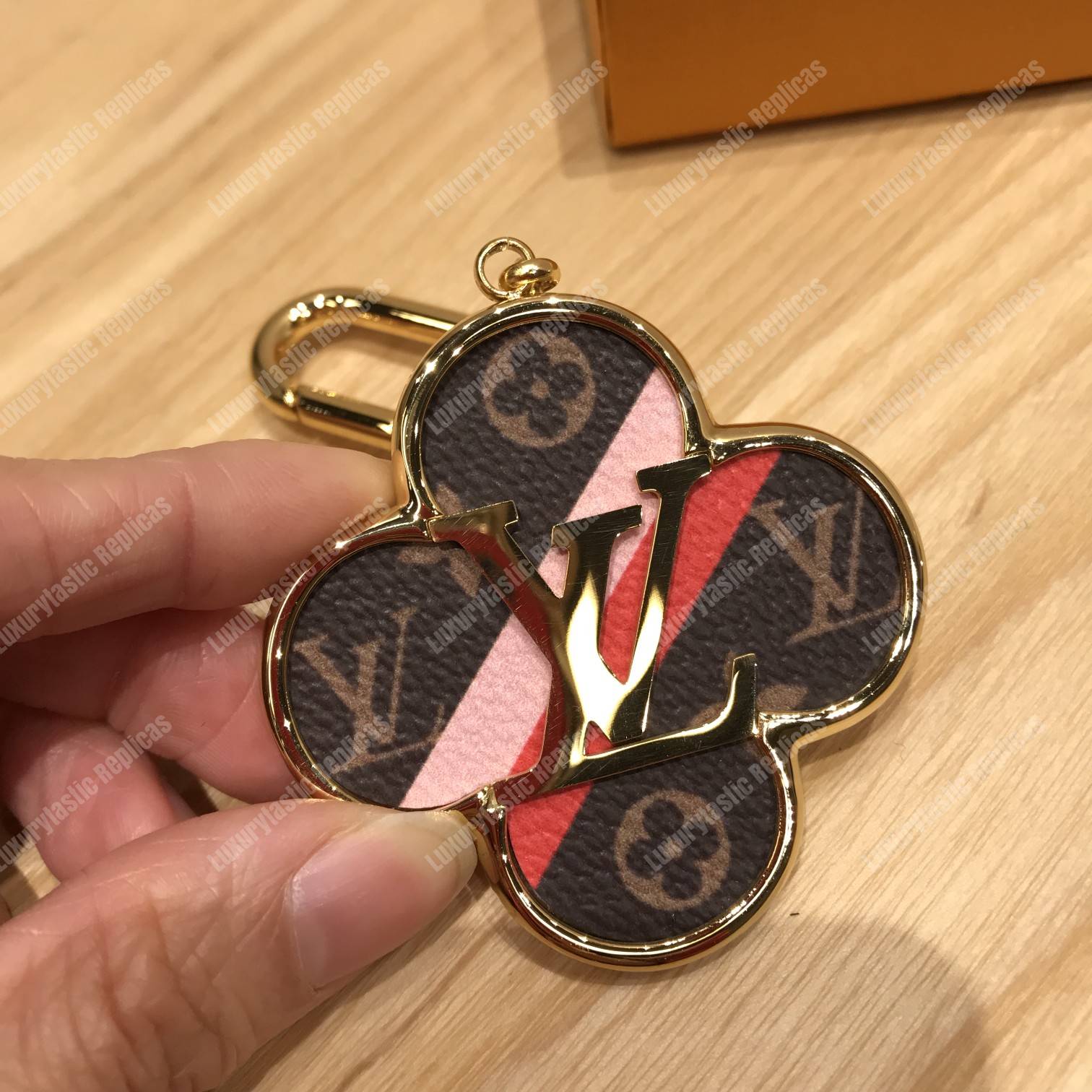 LV Into The Flower Bag Charm and Key Holder