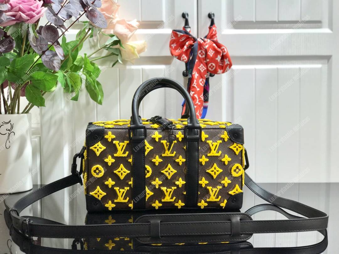 LV Men Runway Box Yellow Monogram