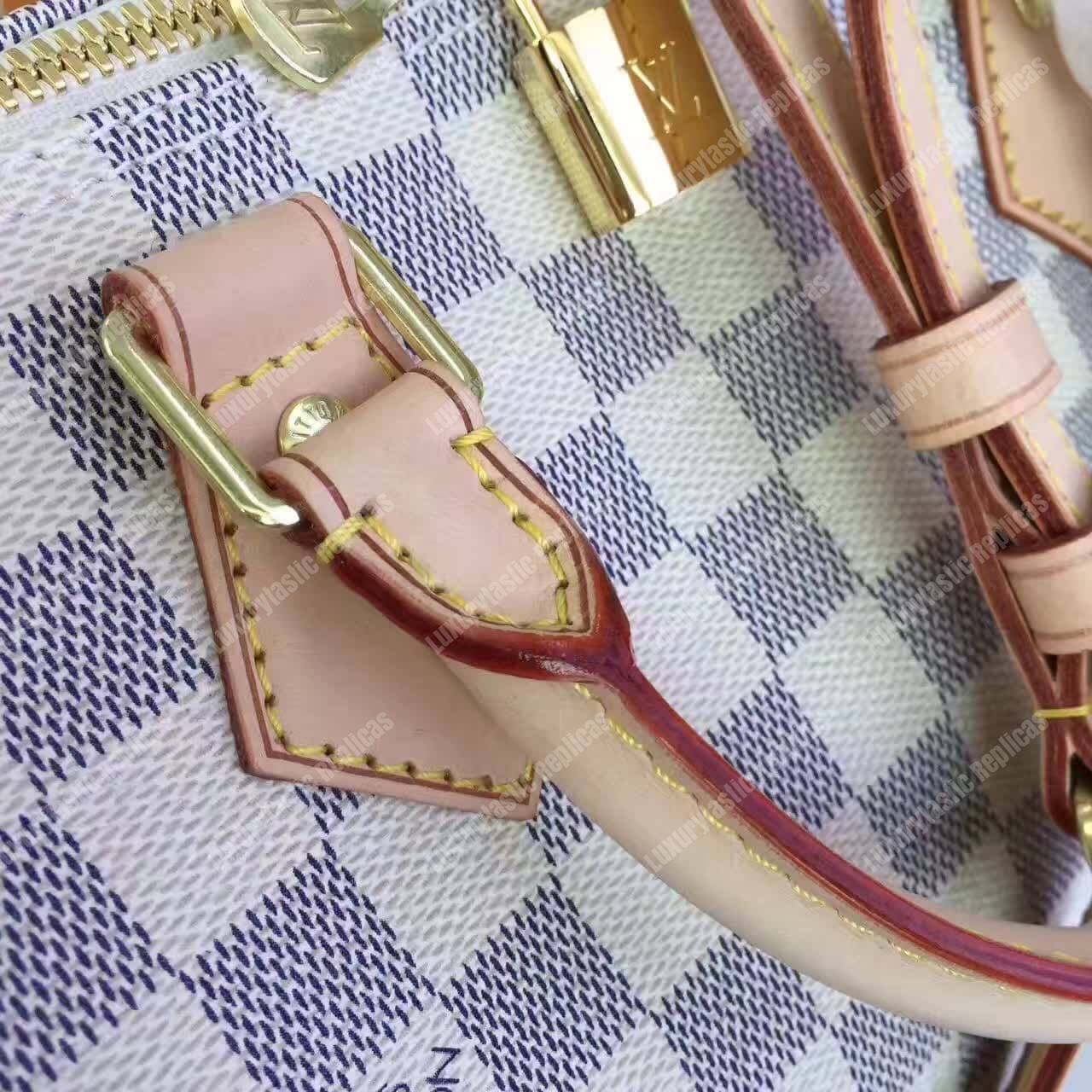 LV Speedy Bandouliere 30 Damier Azur Canvas