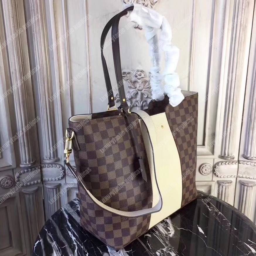 LV Jersey Damier Ebene Creme