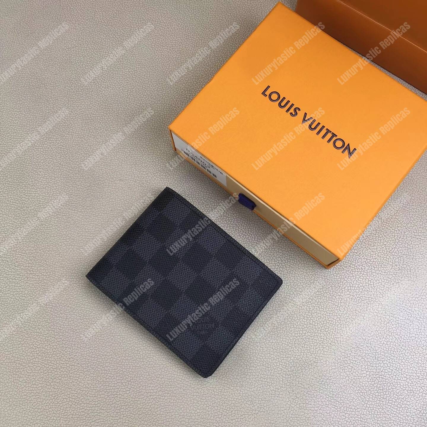 LV Slender ID Wallet Damier Graphite Canvas