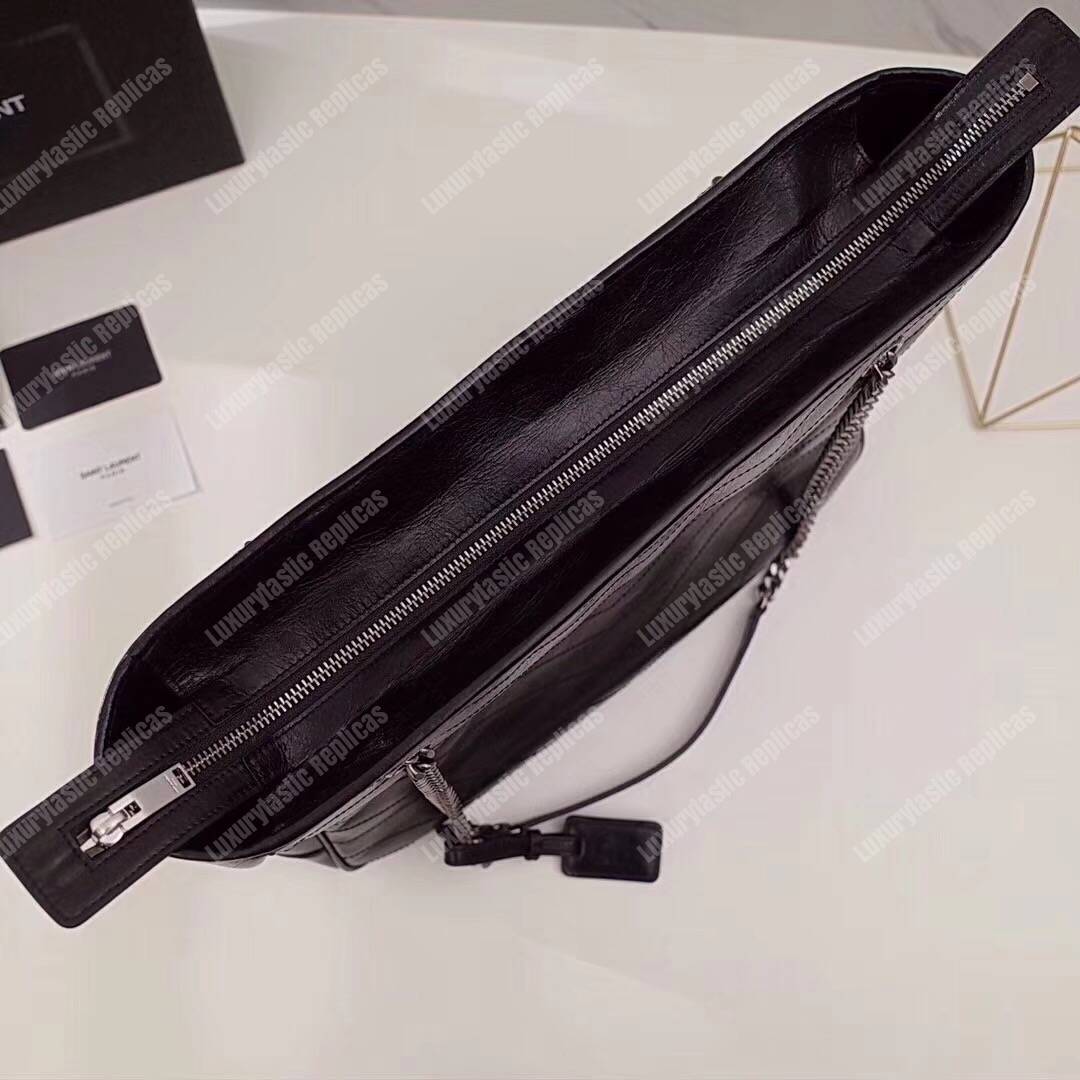 Saint Laurent Large Niki Shopping Bag Black