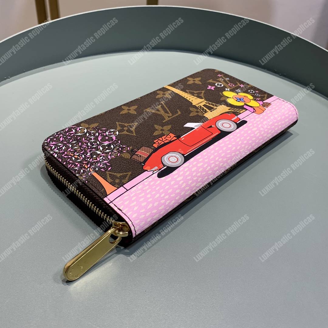 LV Zippy Wallet Monogram Eiffel Tower