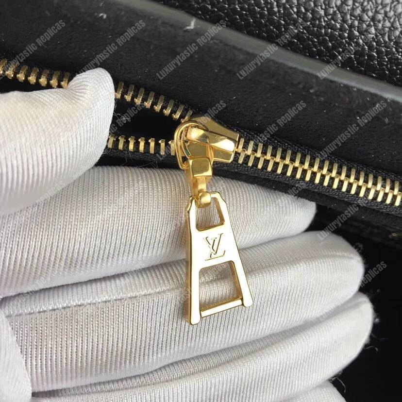 LV Vavin MM Monogram Empreinte Leather Noir