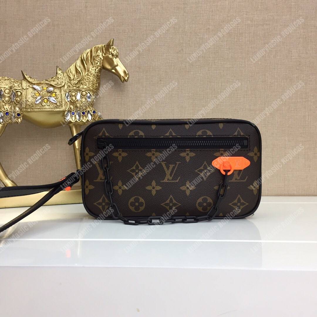LV Pochette Volga Monogram Solar Ray Canvas