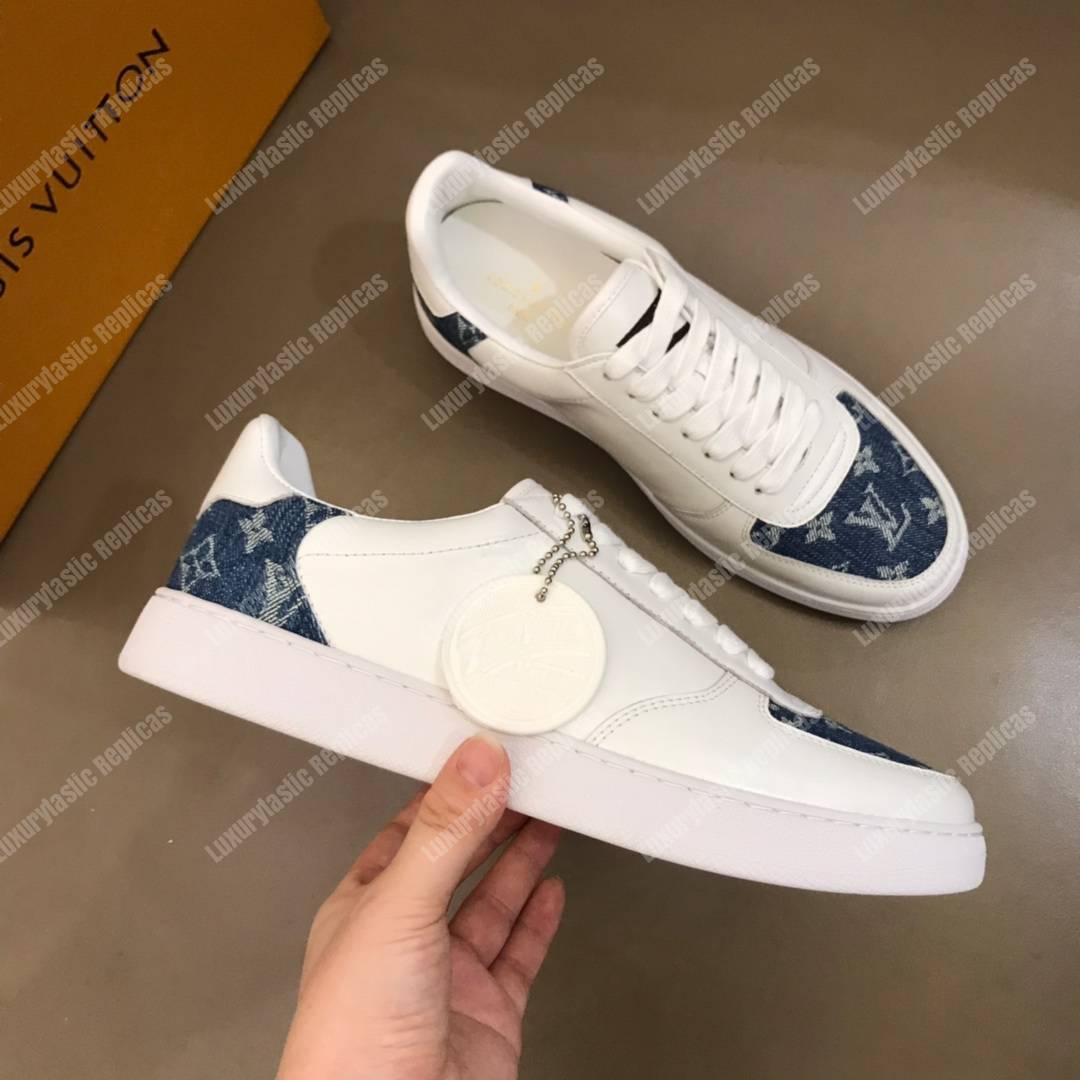 LV Rivoli Sneakers Monogram Blue