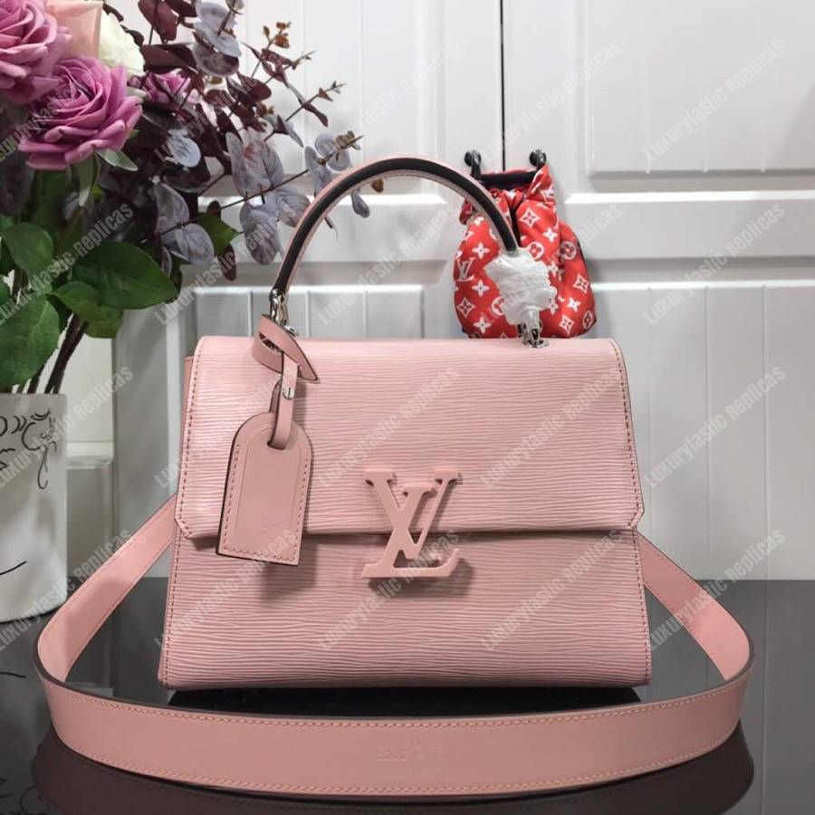 LV Grenelle PM Epi Leather Rose Ballerine