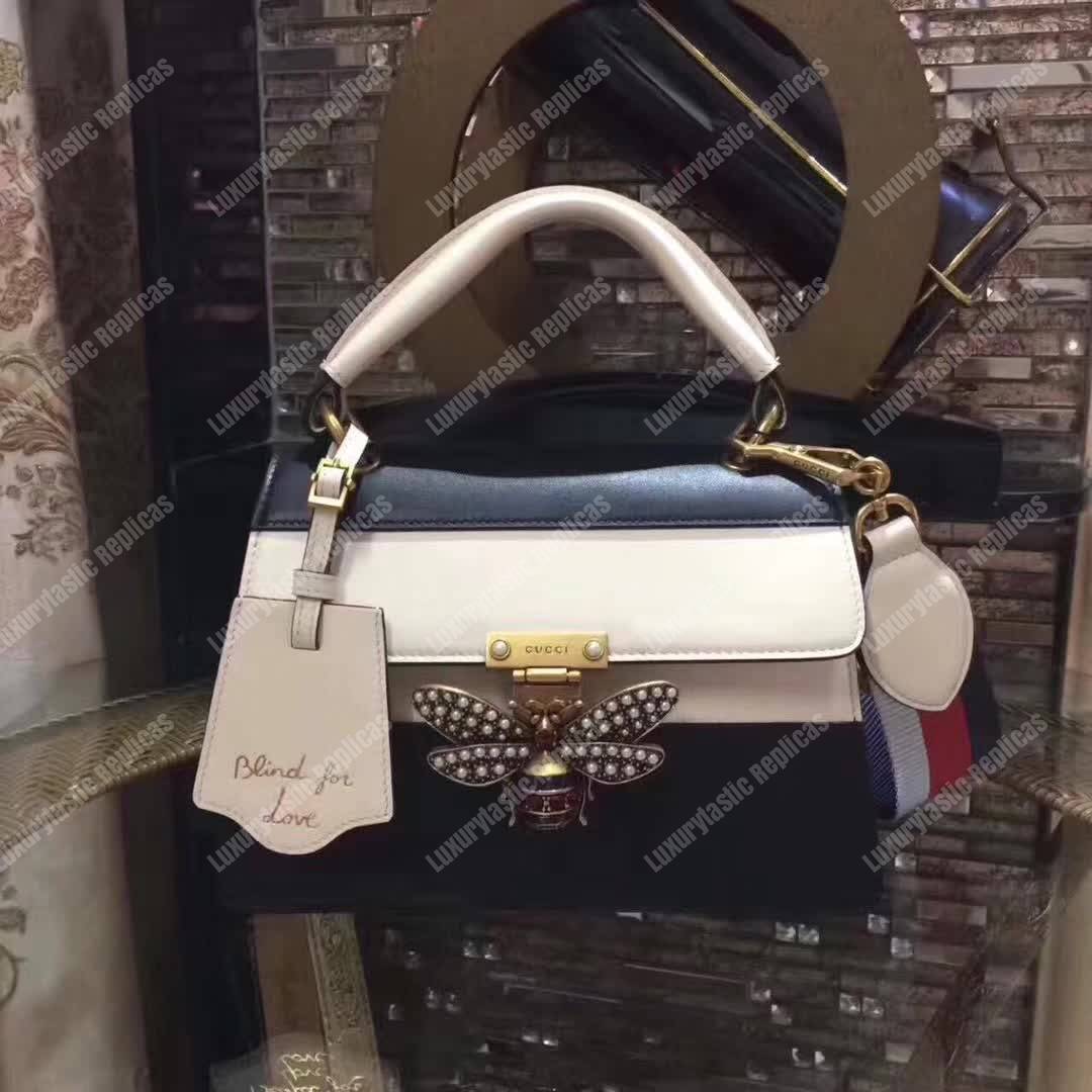 G*u*i queen margaret small top handle bag