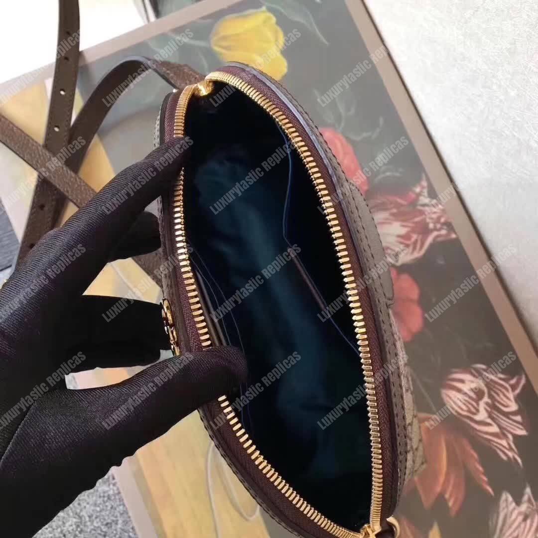 G*u*i ophidia gg small shoulder bag ebony/beige