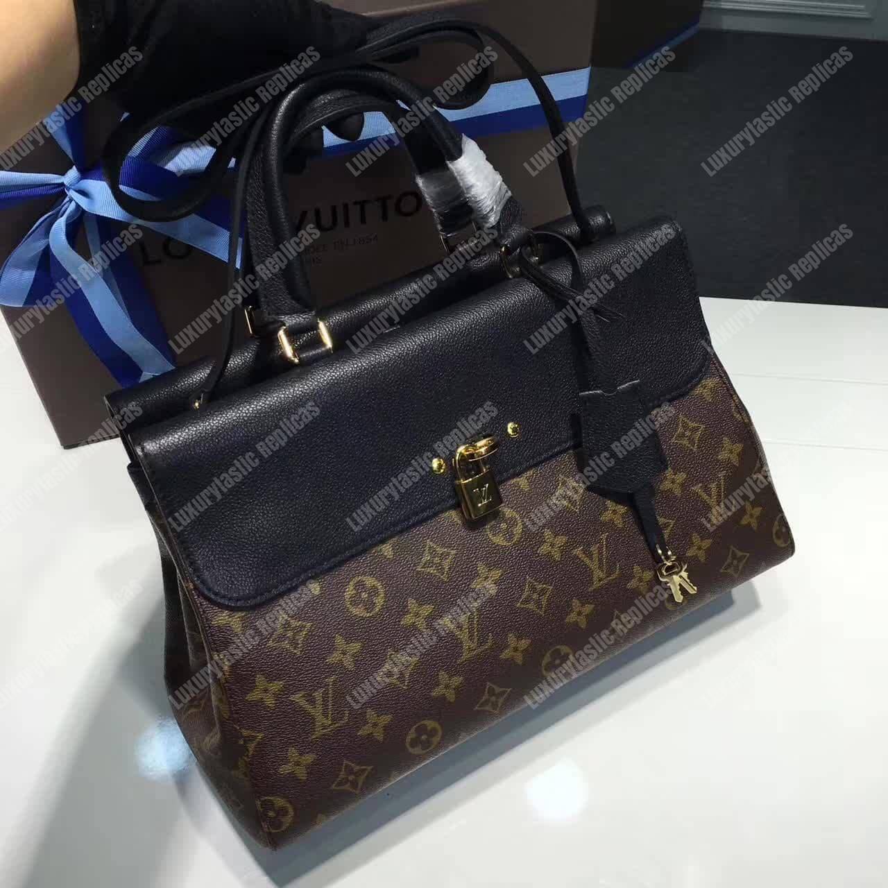 LV Venus Bag Monogram Canvas Noir