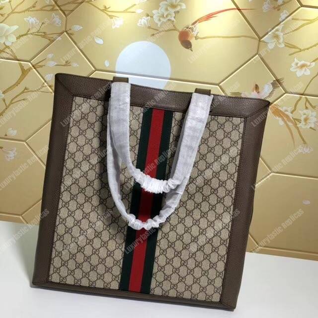 G*u*i ophidia soft gg sup*e large tote