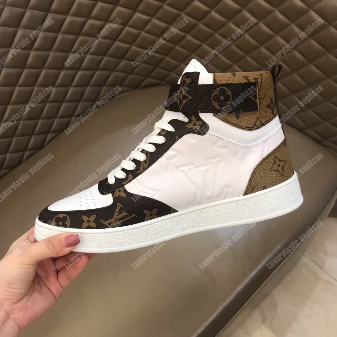 LV Rivoli Sneaker Boot Monogram Canvas