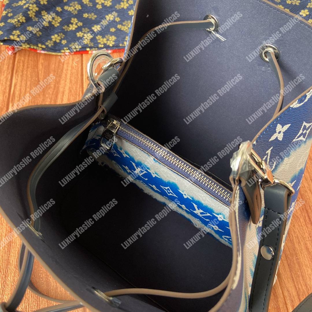 LV Escale Néonoé MM Bleu