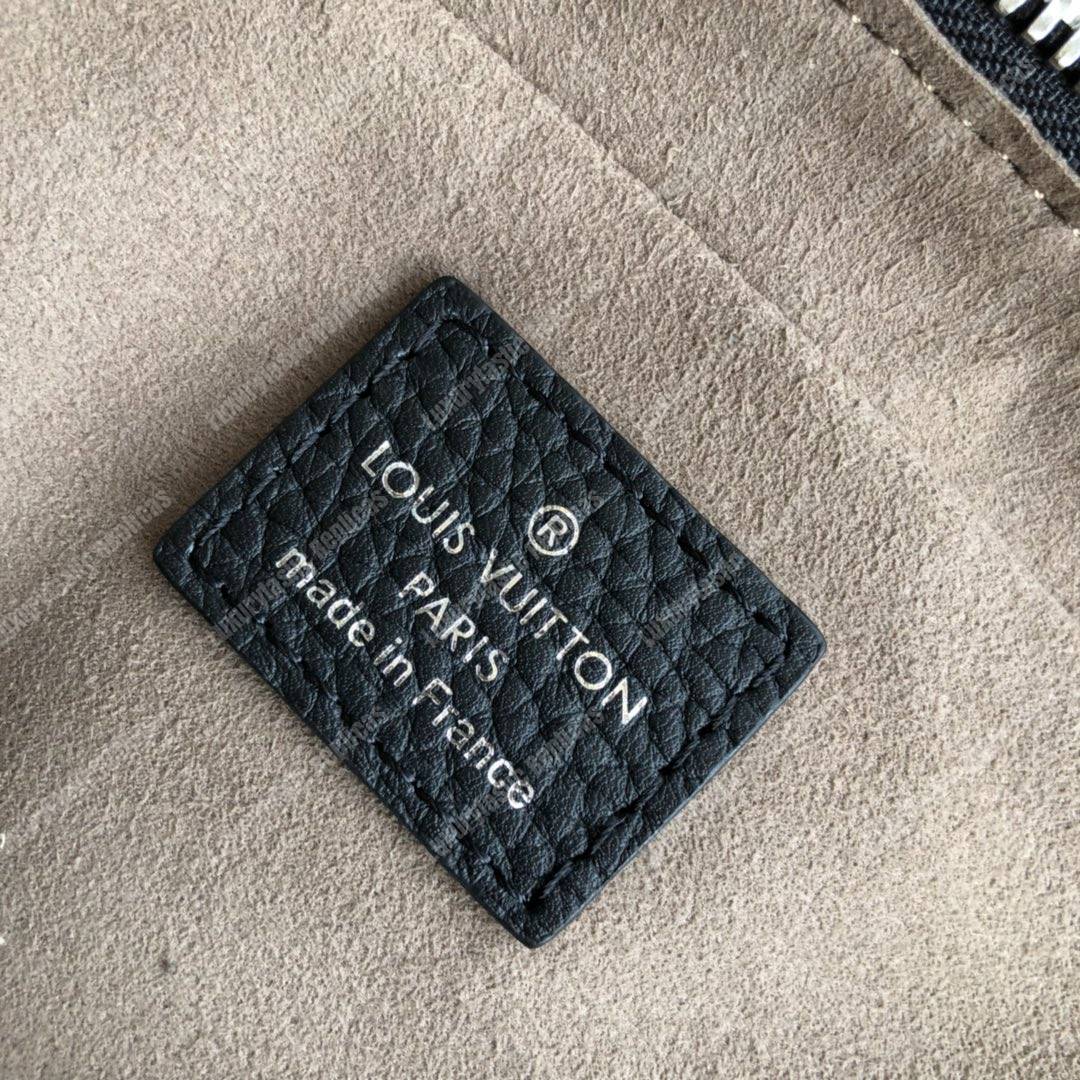 LV Armand Briefcase MM Black/Khaki Green