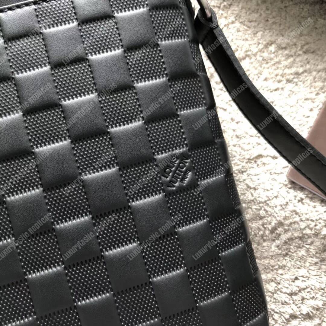 LV District Pochette Damier Infini Leather