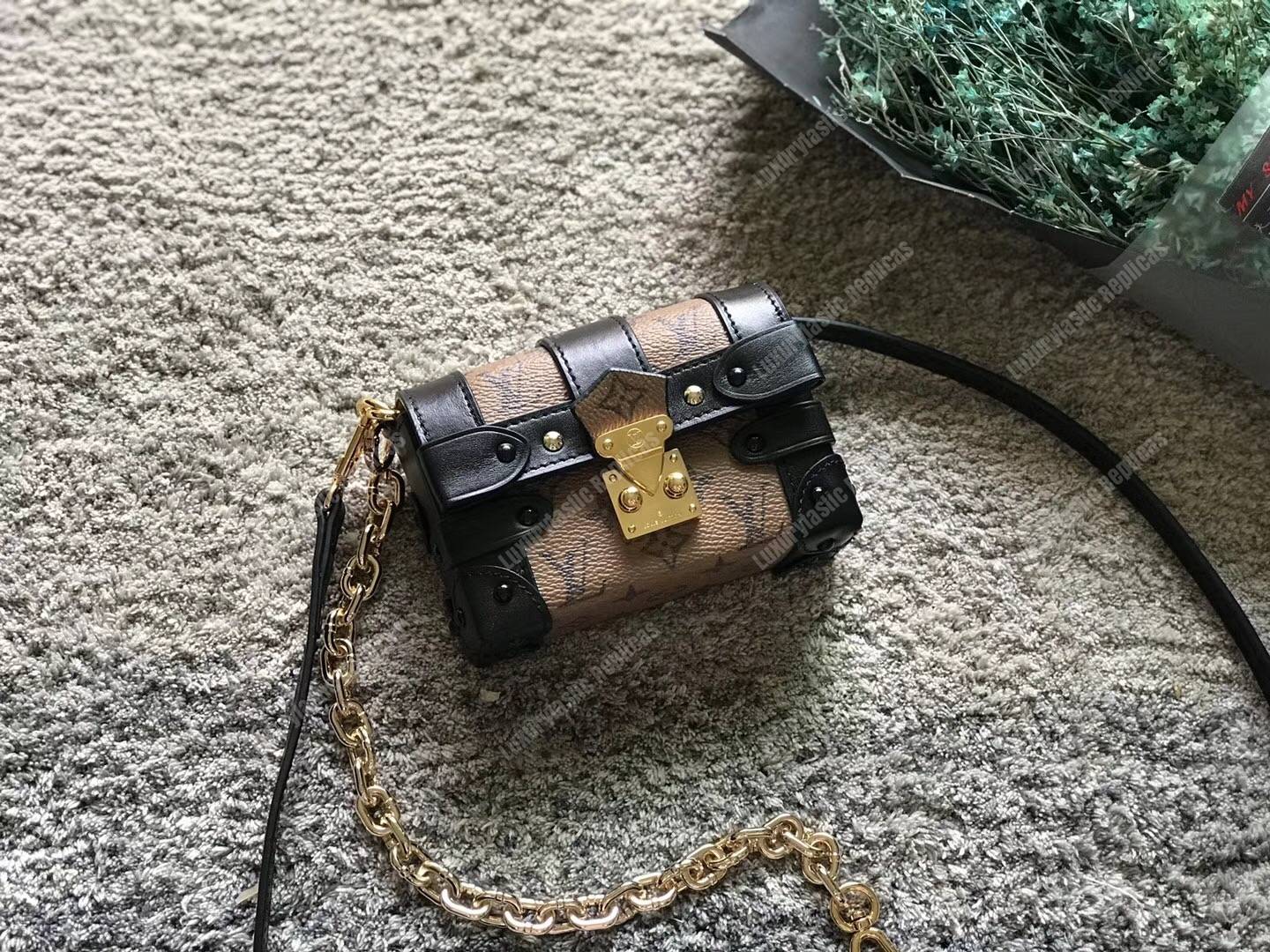 LV Essential Trunk Monogram Reverse Canvas