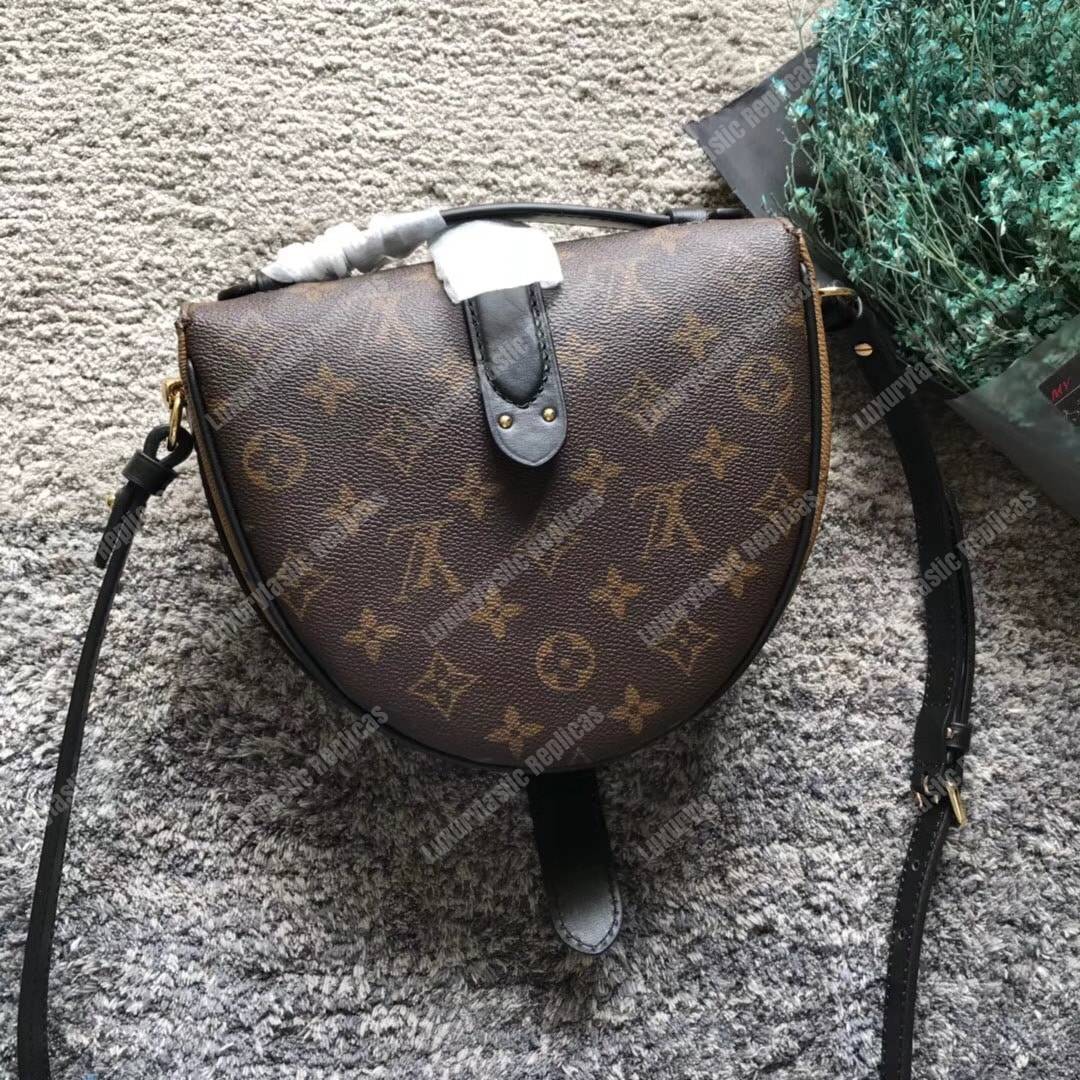 LV Chantilly Lock Monogram Noir