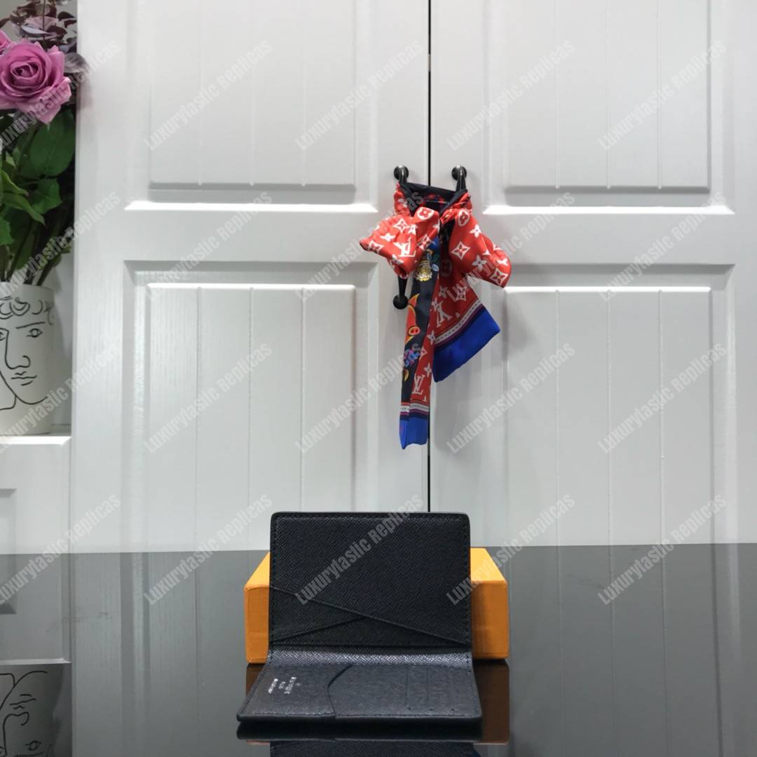 LV Pocket Organizer Damier Graphite Pixel