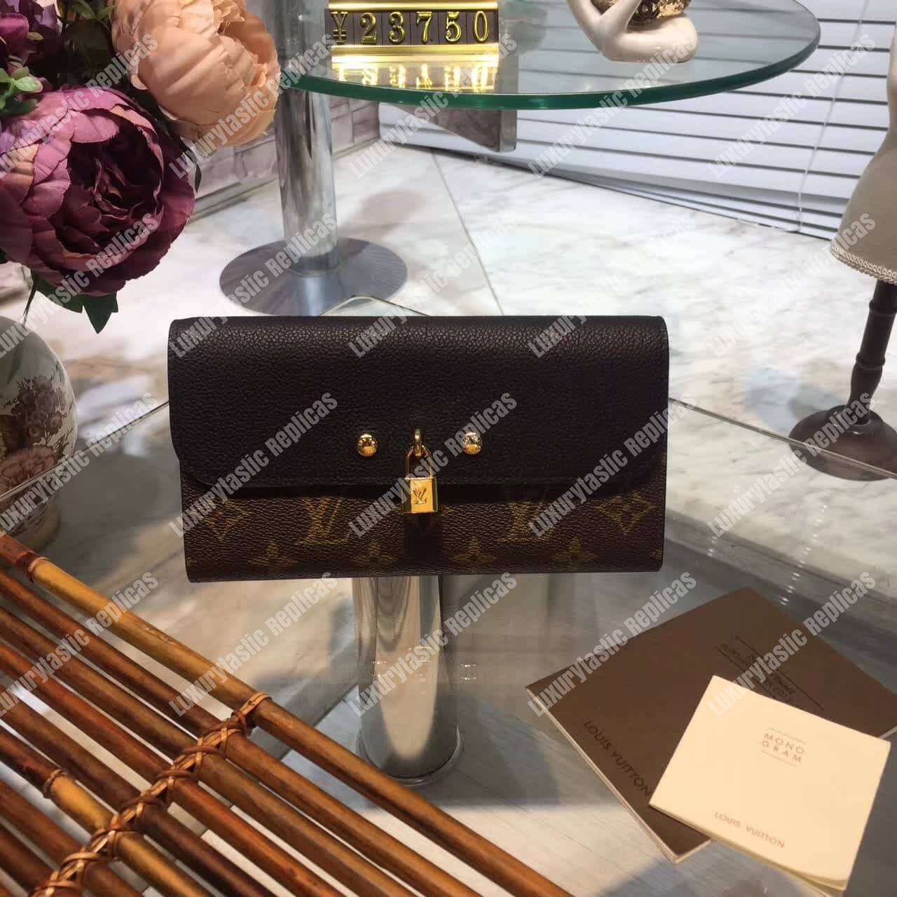 LV Canvas Venus Wallet Monogram Noir