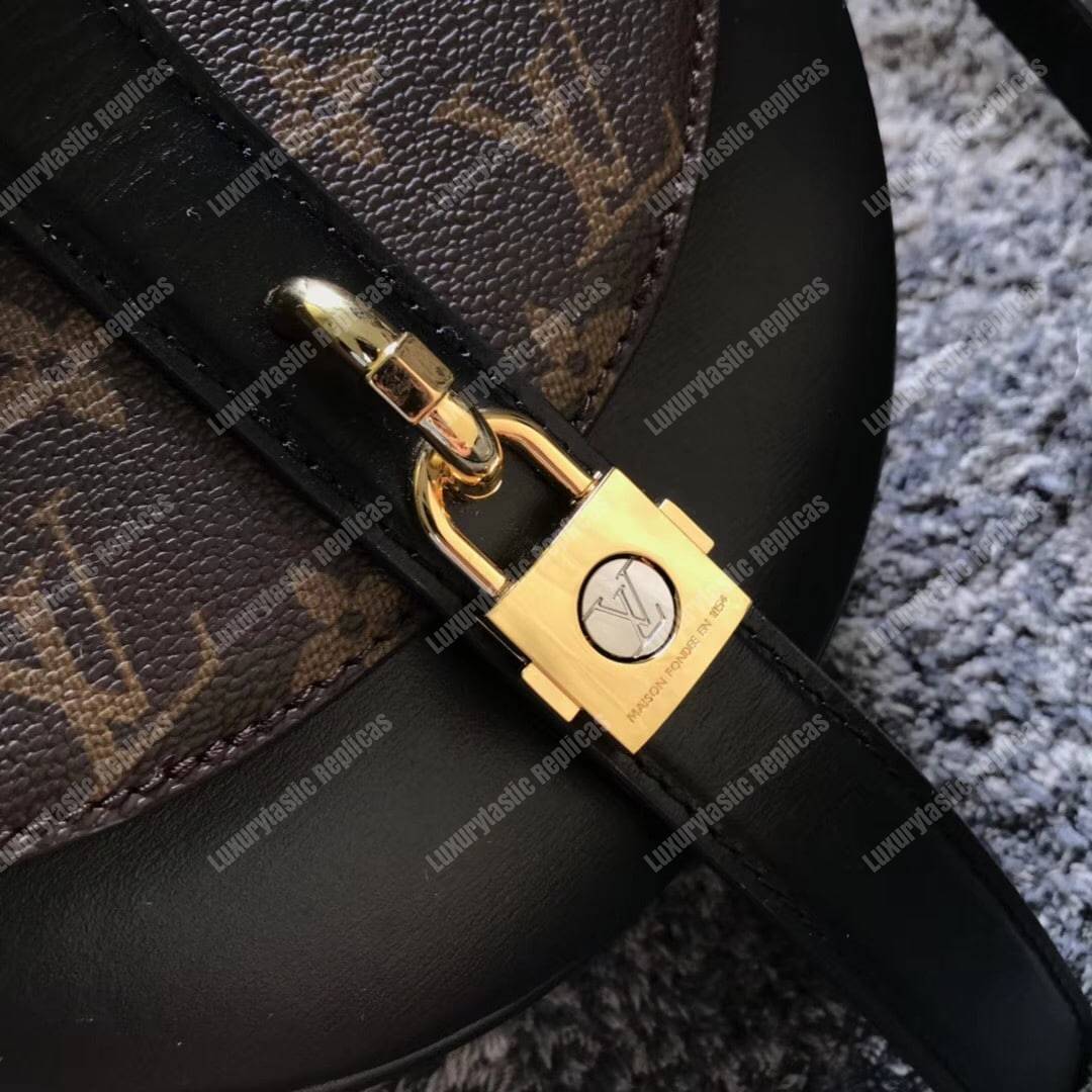 LV Chantilly Lock Monogram Noir