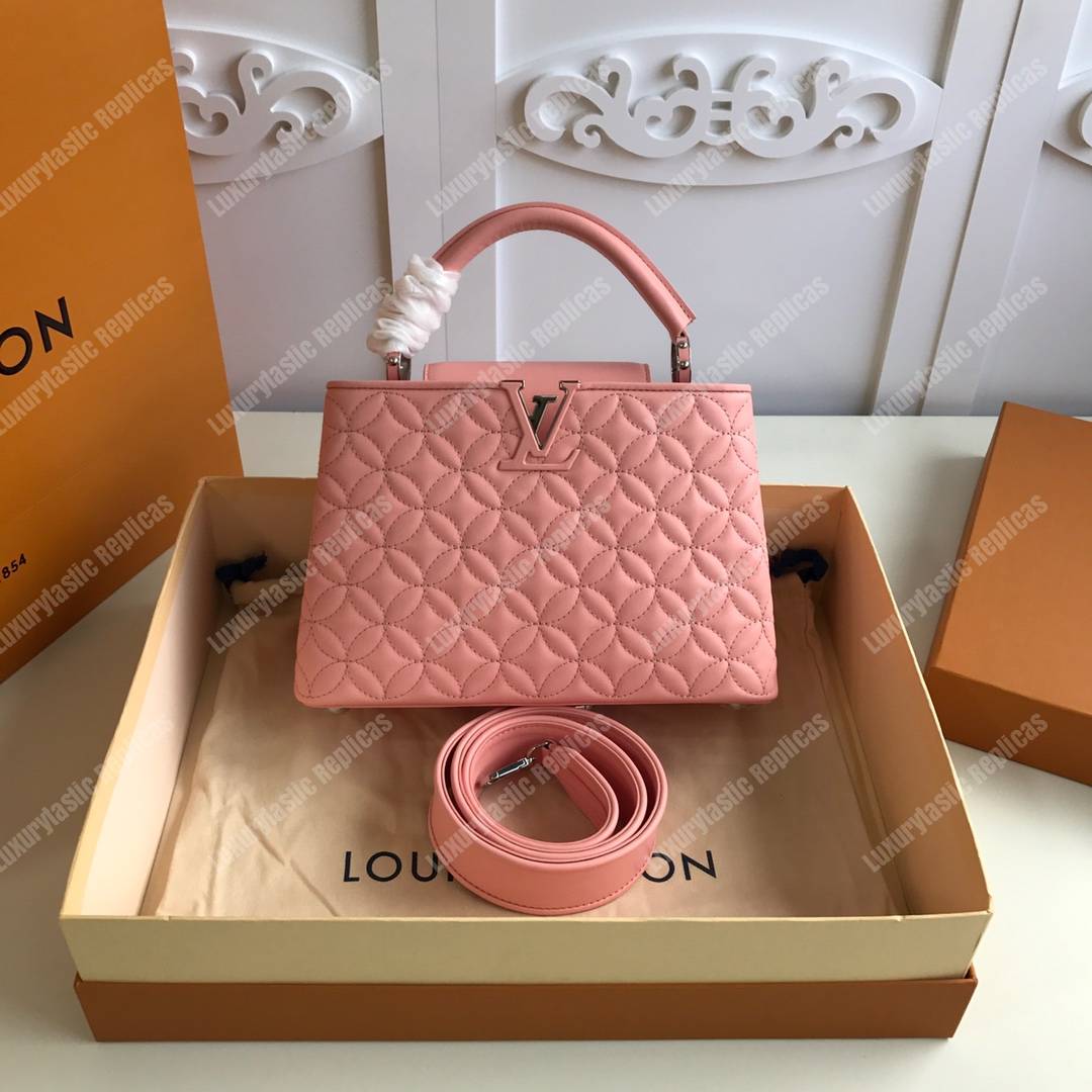 LV Capucines BB Rose Sweet