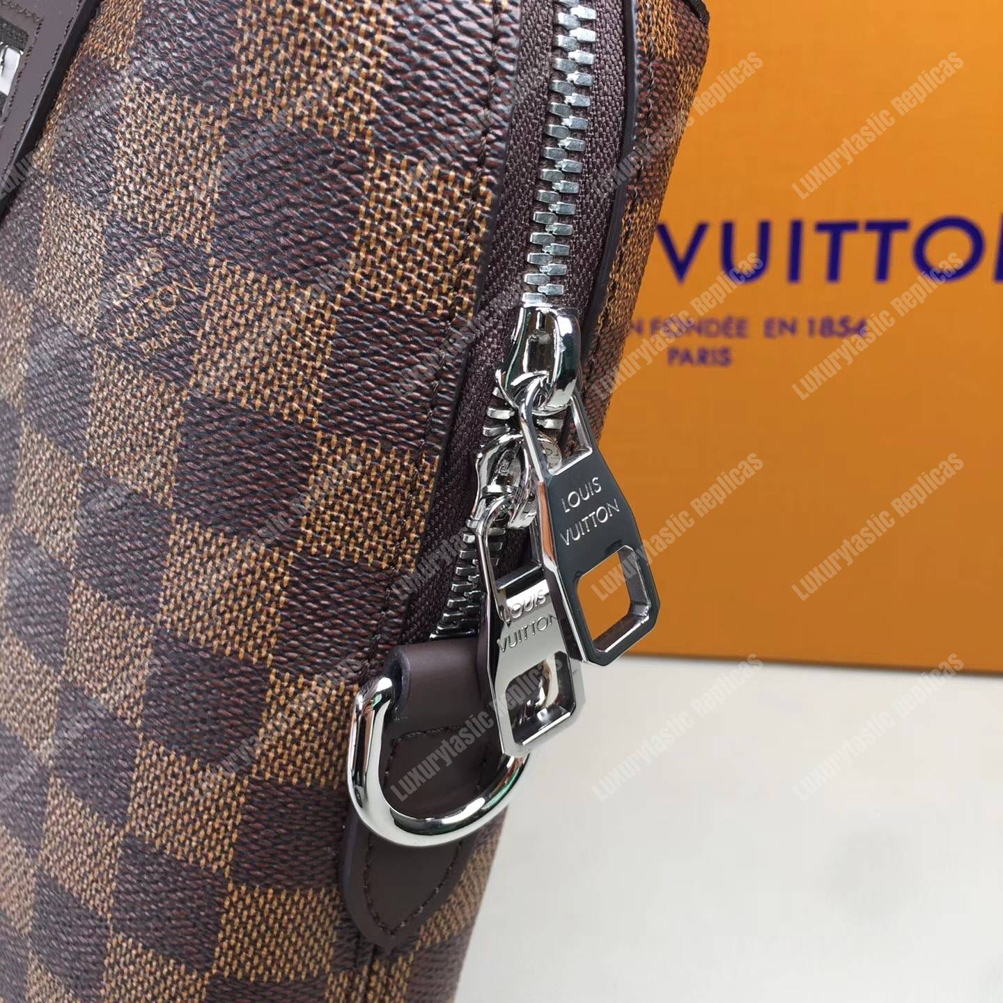 LV Porte-Documents Jour Damier Ebene Canvas