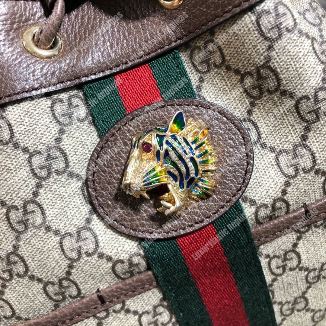 G*u*i gg sup*e rajah medium bucket bag