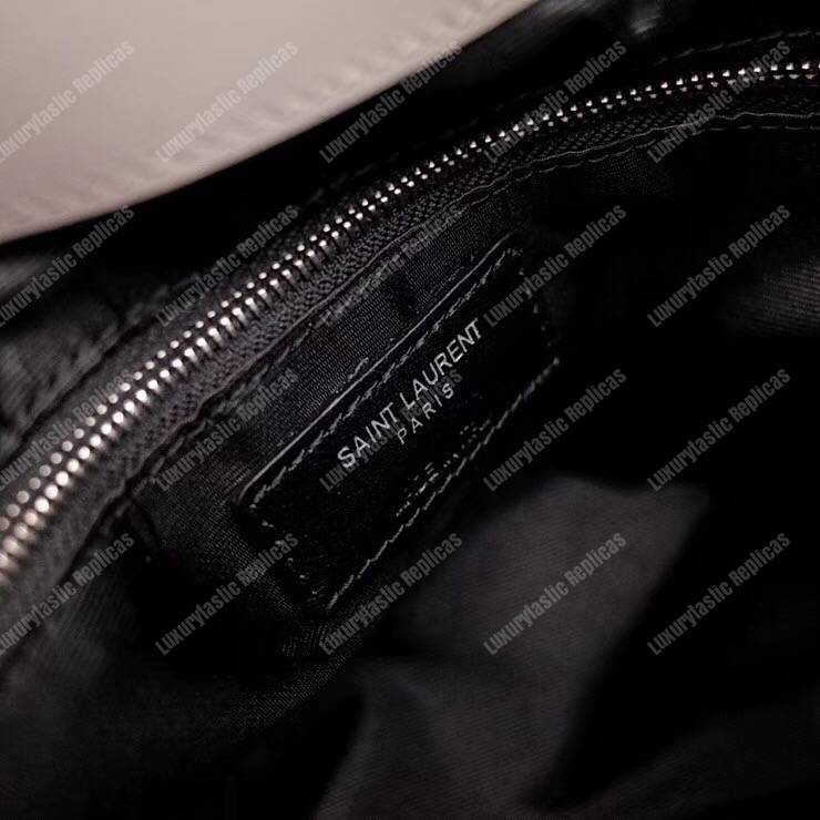 Saint Laurent Small Loulou Shopping Bag Earth Grey