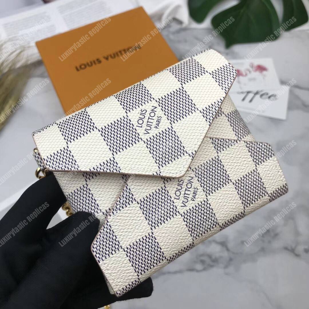 LV Kirigami Necklace Damier Azur