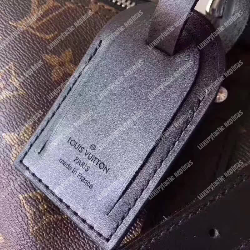 LV Keepall Bandouliere 45 Monogram Macassar Canvas