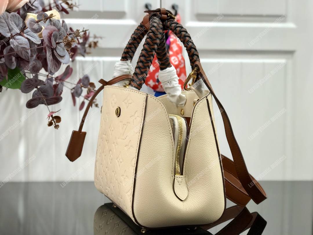 LV Montaigne BB Handbag Monogram Empreinte Leather Fall 2019