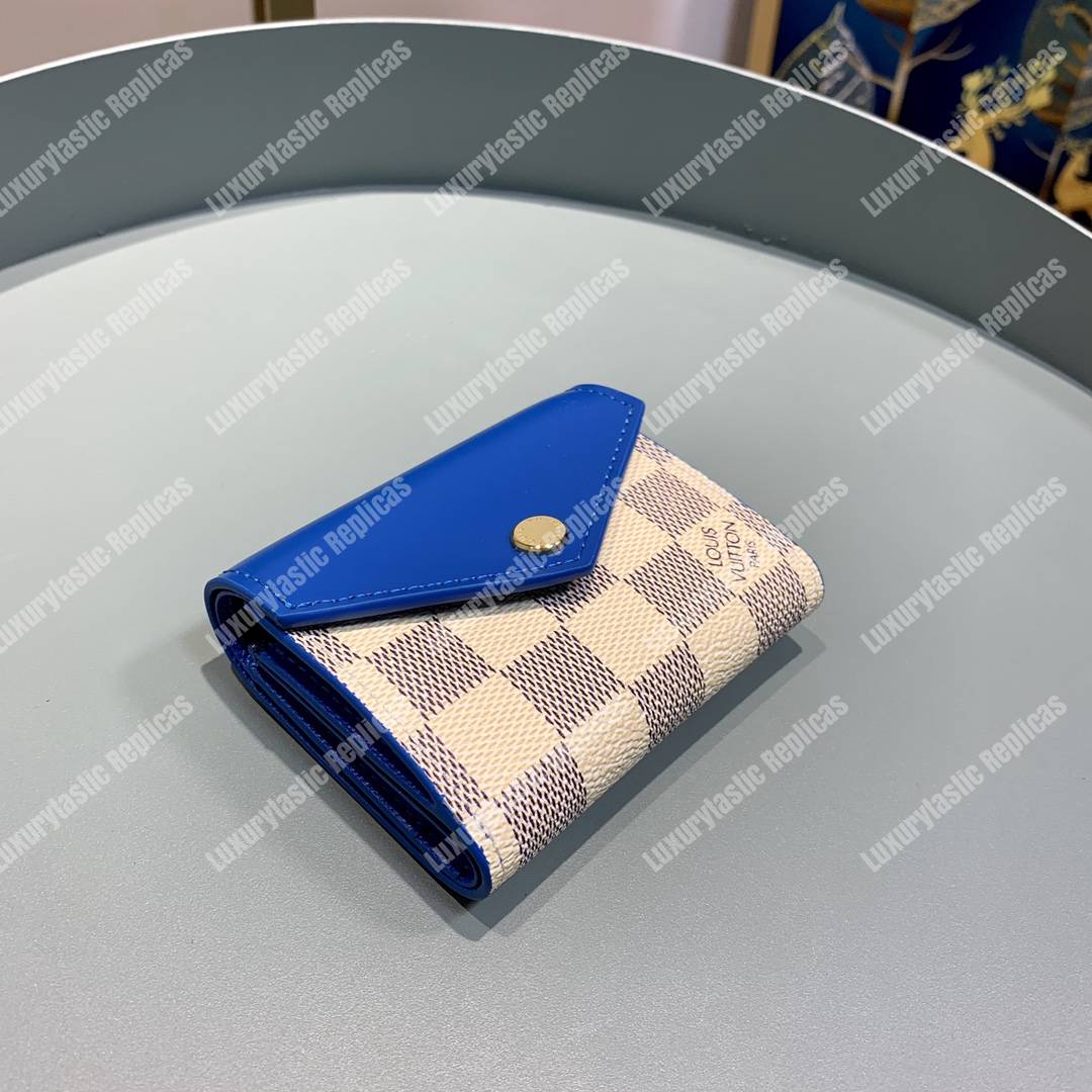LV Zoe Wallet Bleuet