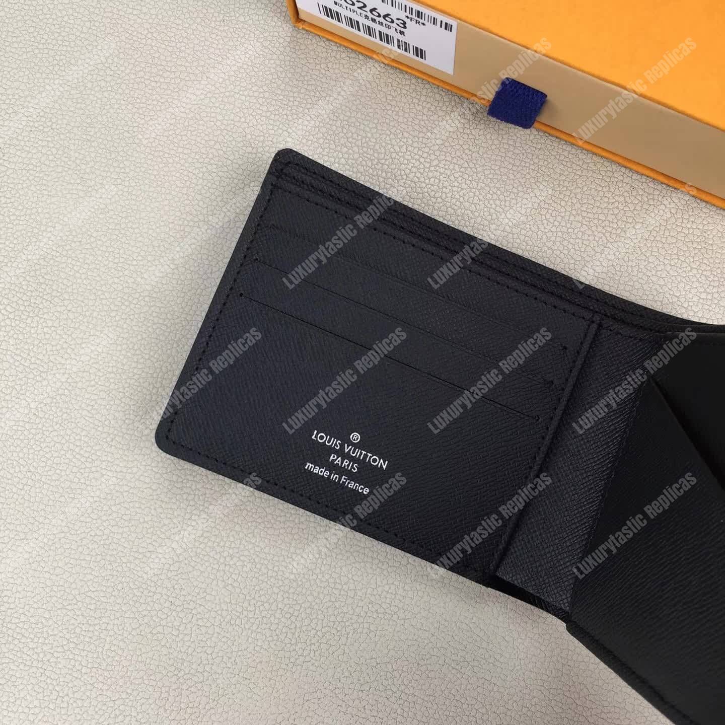 LV Multiple Wallet Damier Graphite Special Edition Beijing