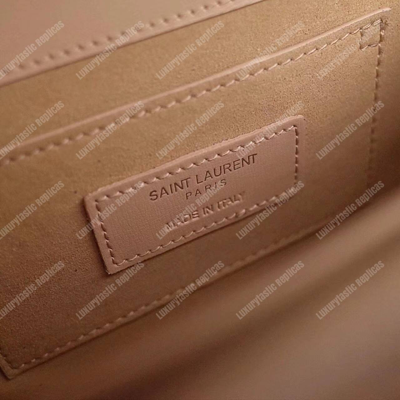 Saint Laurent Small Sunset Bag Powder Grained