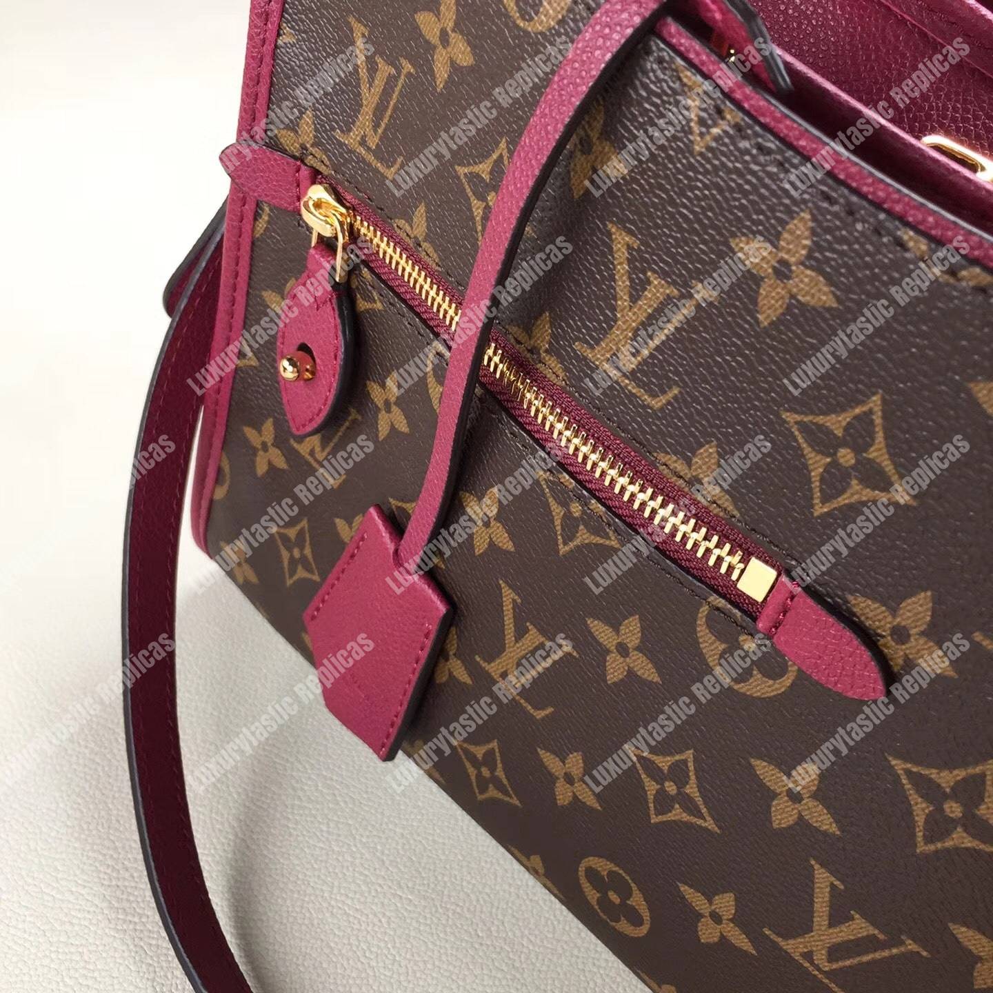 LV Popincourt PM Monogram Raisin