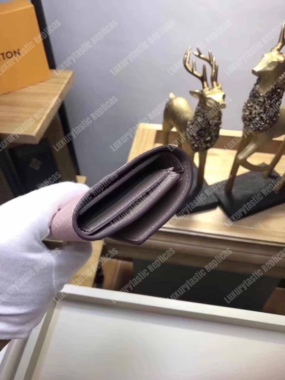 LV Capucines Compact Wallet Magnolia