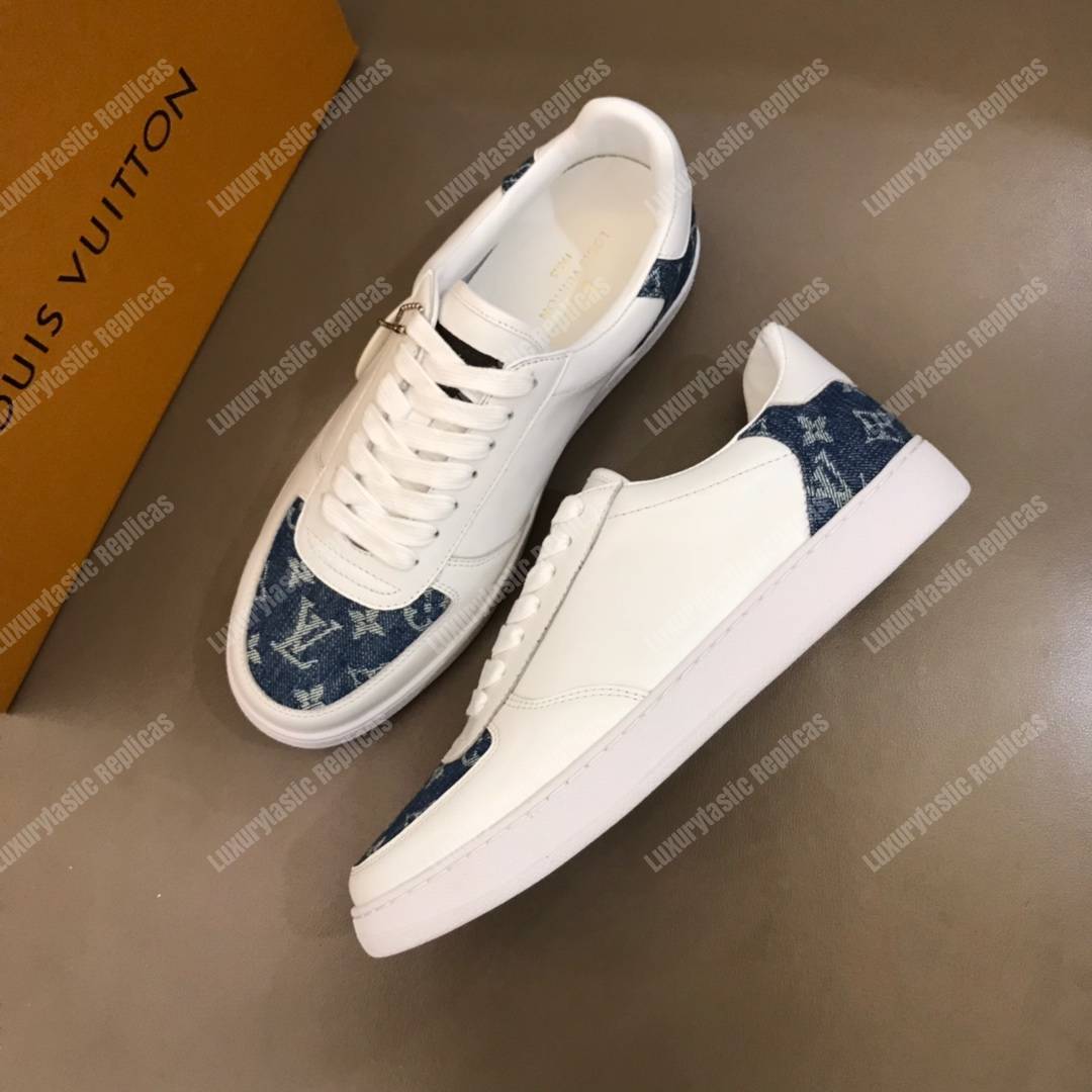 LV Rivoli Sneakers Monogram Blue