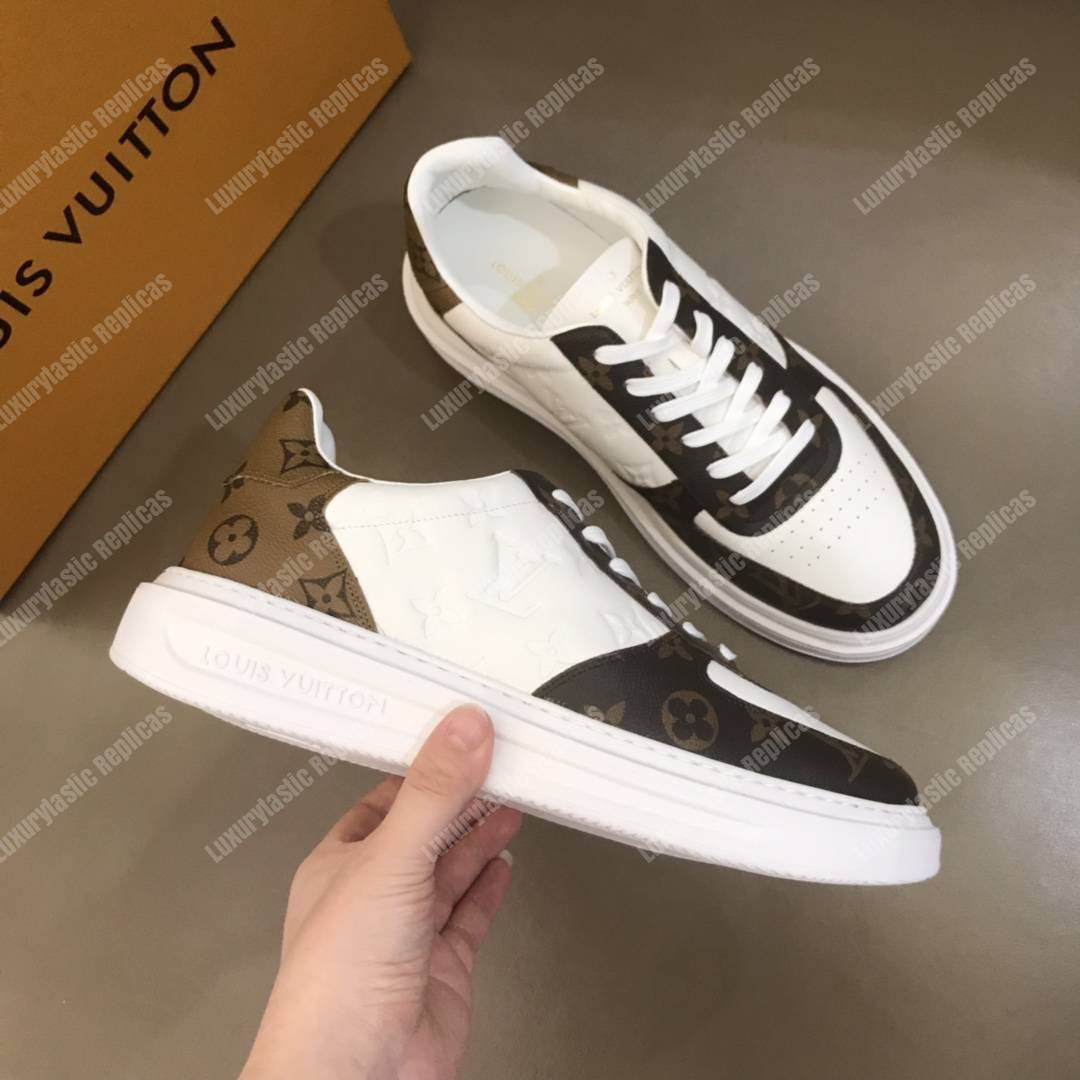 LV Rivoli Sneaker Monogram Brown Lining