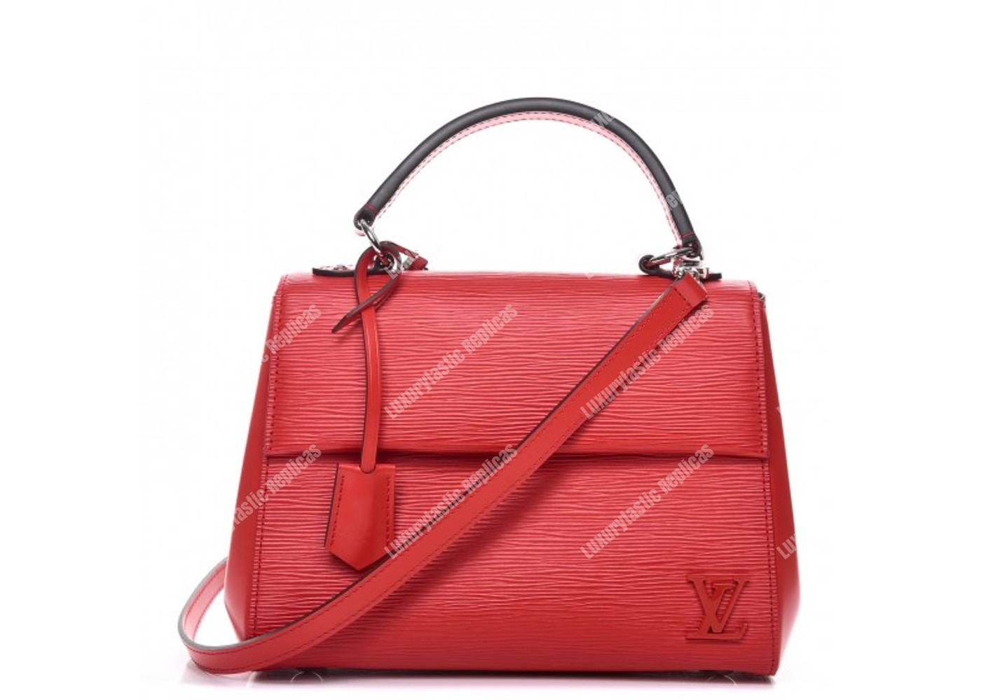 LV Cluny BB Epi Leather Coquelicot