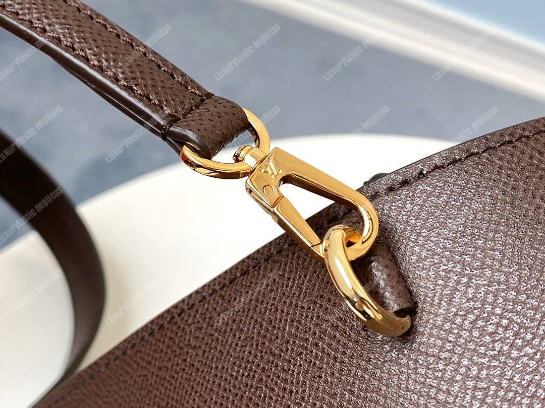 LV Arch Handbag Cereal Brown Black