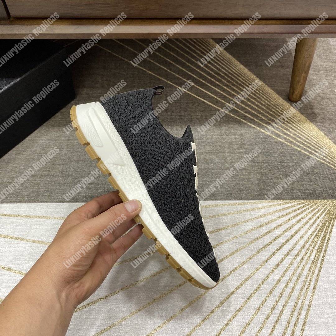 Pra*a knit sneakers black