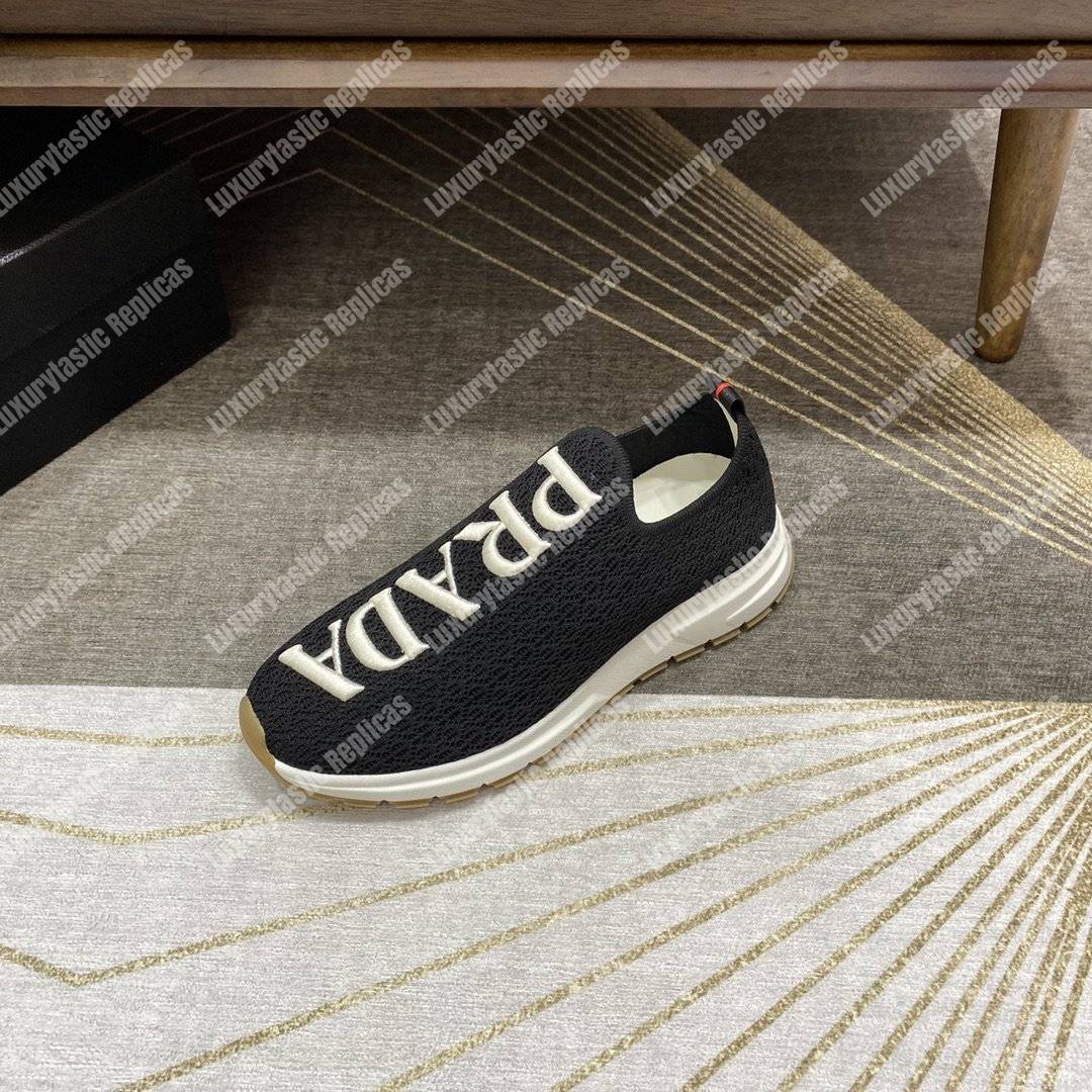 Pra*a knit sneakers black