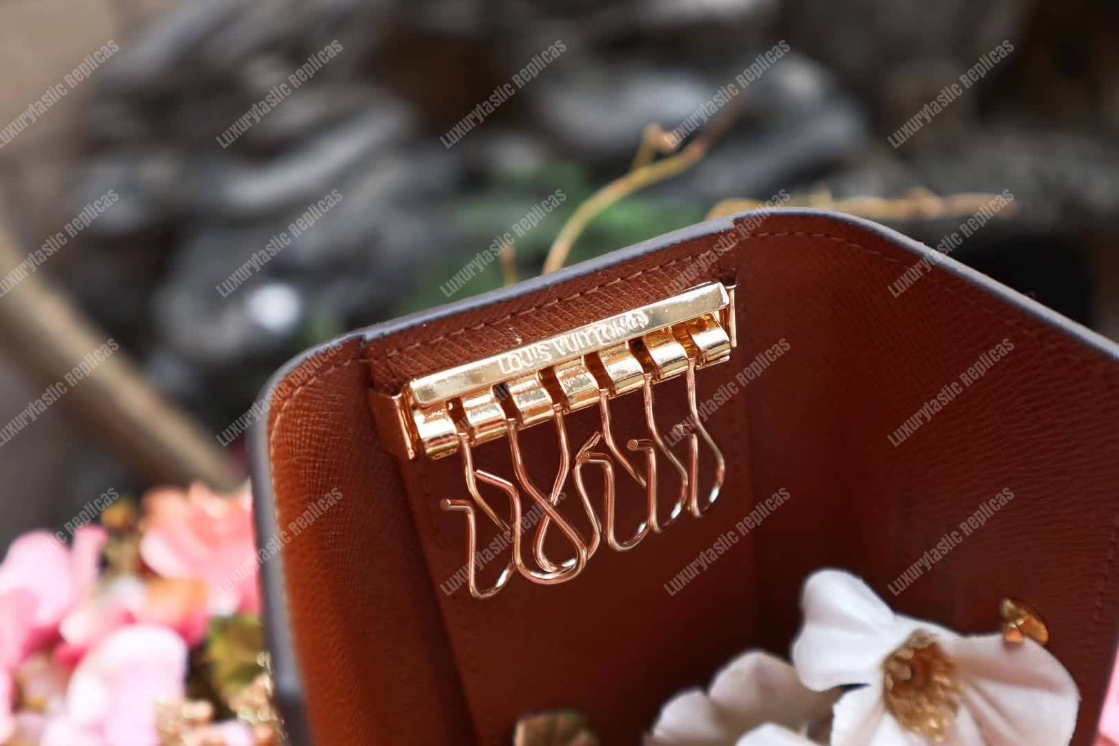 LV 6 Key Holder Monogram Canvas Armagnac