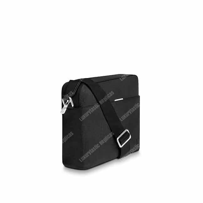 LV Anton Messenger PM Taiga Leather Ardoise