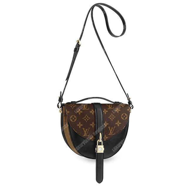 LV Chantilly Lock Monogram Noir