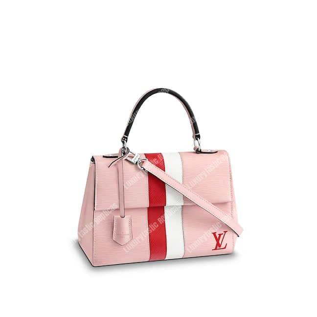 LV Cluny BB Epi Leather Rose Ballerine
