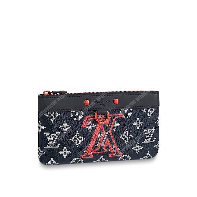 LV Discovery Pochette PM Monogram Upside Down Canvas