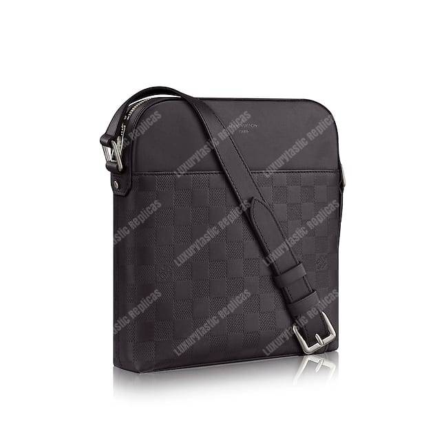 LV District Pochette Damier Infini Leather